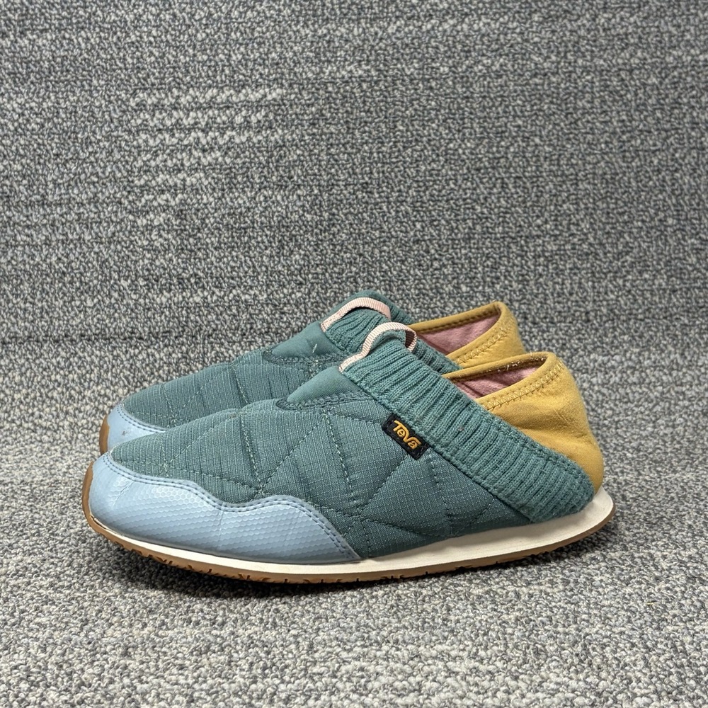 Teva ReEmber Moc Women's Size 6 Light Multi Quilted Slip-On Camp Shoes 1125471
